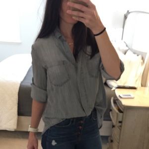 Cloth & Stone denim button down shirt